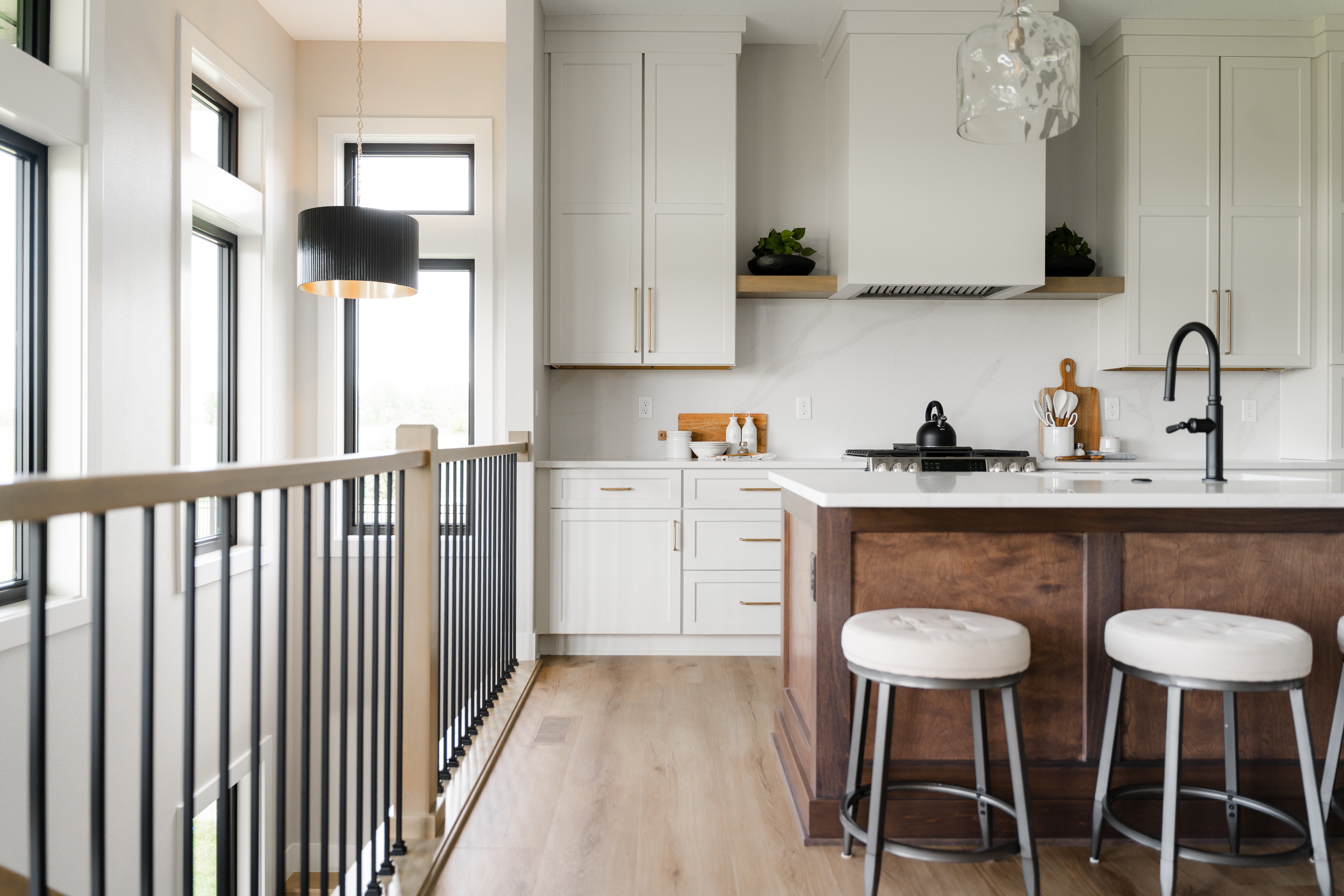 Custom kitchen by Embarq Signature Homes