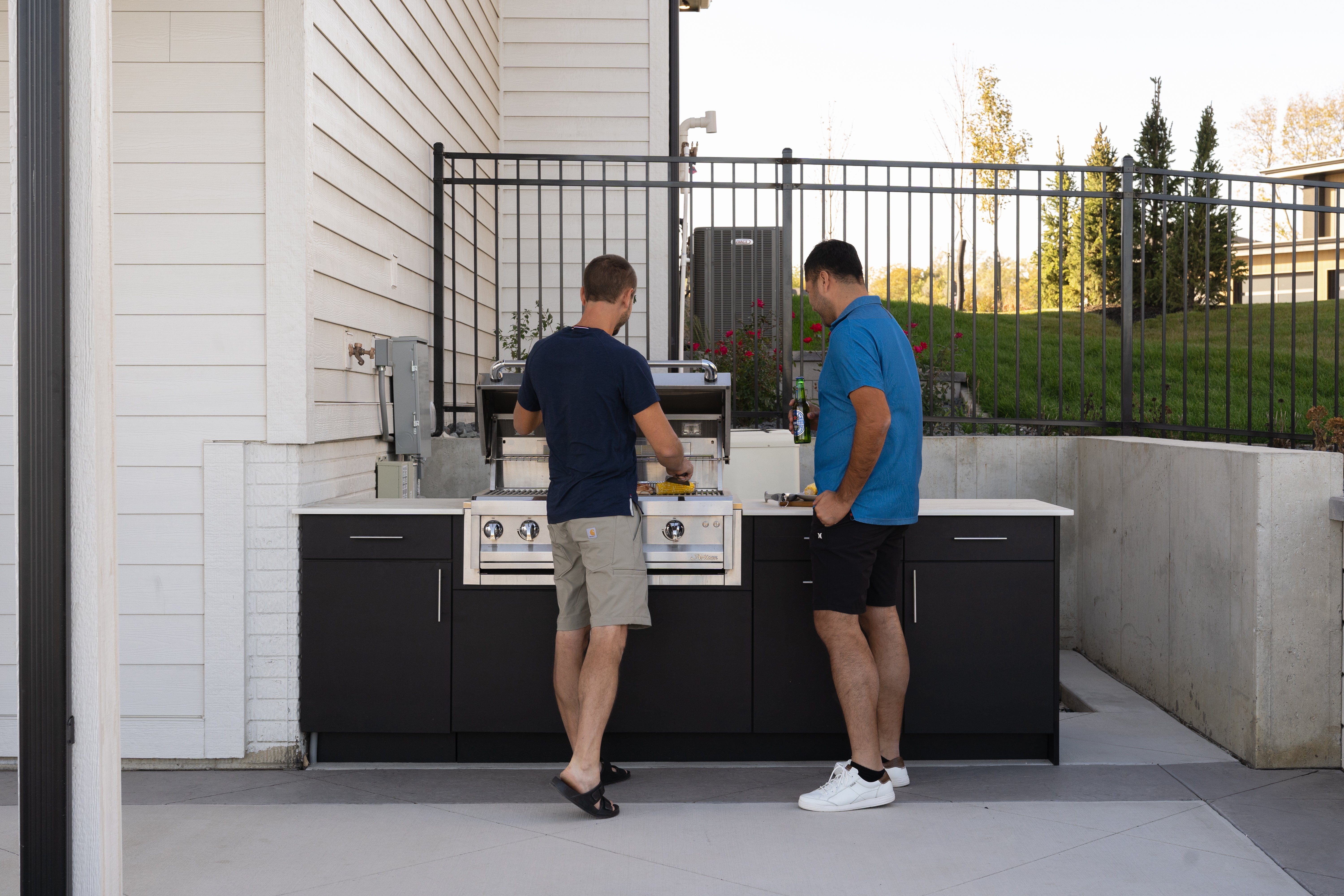 Outdoor living area by Embarq Signature Homes